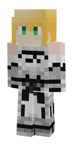 Gray skin: body, front render