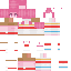 Pink skin: raw texture render