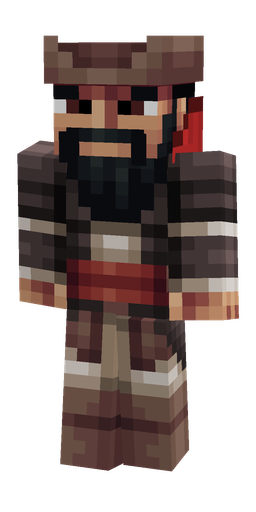 Black skin: body, front render