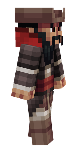 Black skin: body, right side render