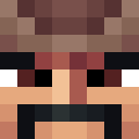 Black skin: face render