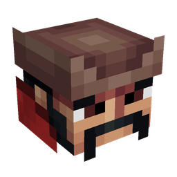 Black skin: head render