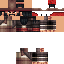 Black skin: raw texture render