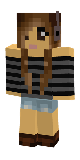 Black skin: body, front render