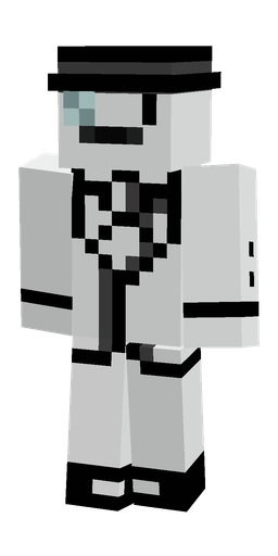 Black skin: body, front render