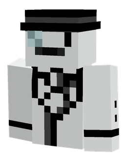 Black skin: bust render