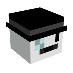 Black skin: head render