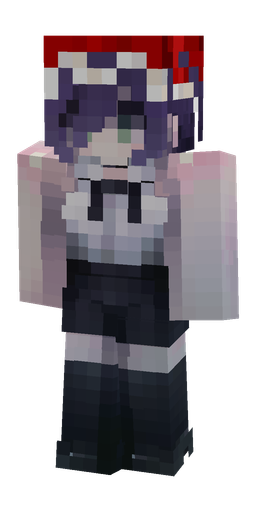 Blue skin: body, front render