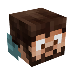 Black skin: head render