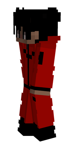 Black skin: body, left side render
