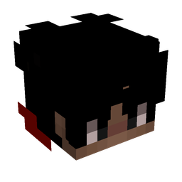 Black skin: head render
