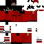Black skin: raw texture render