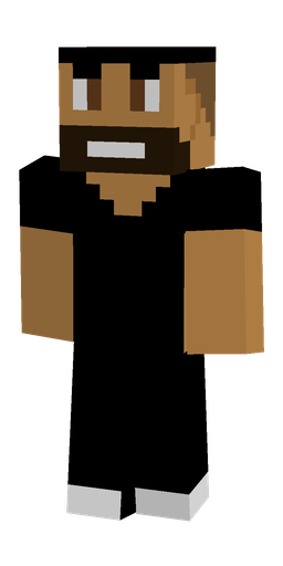 Black skin: body, front render