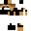 Black skin: raw texture render