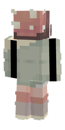 Classic skin: body, back render