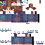 Blue skin: raw texture render