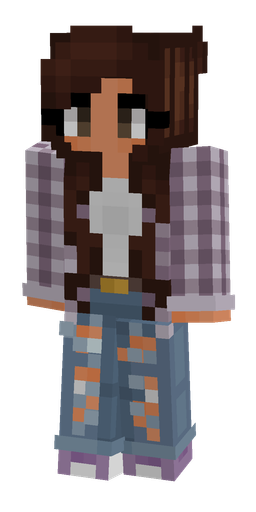 Blue skin: body, front render
