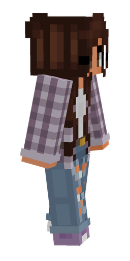 Blue skin: body, right side render