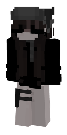 Black skin: body, front render