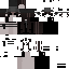 Black skin: raw texture render