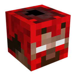 Black skin: head render