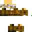 Brown skin: raw texture render