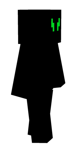 Black skin: body, right side render