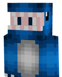 Blue skin: bust render
