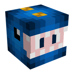 Blue skin: head render