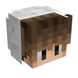 Brown skin: head render
