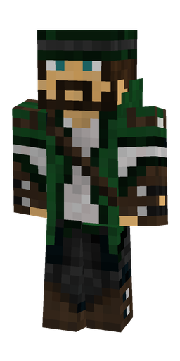 Black skin: body, front render