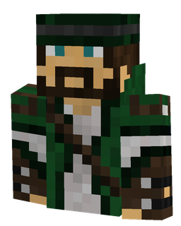 Black skin: bust render