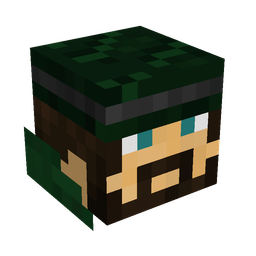 Black skin: head render