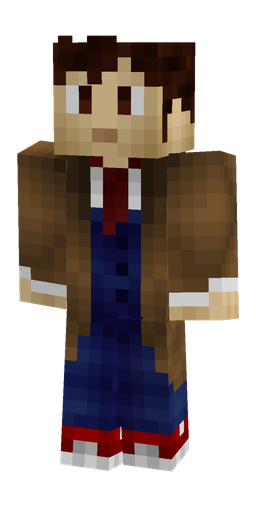 Blue skin: body, front render