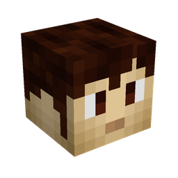 Blue skin: head render