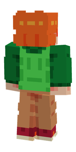 Classic skin: body, back render