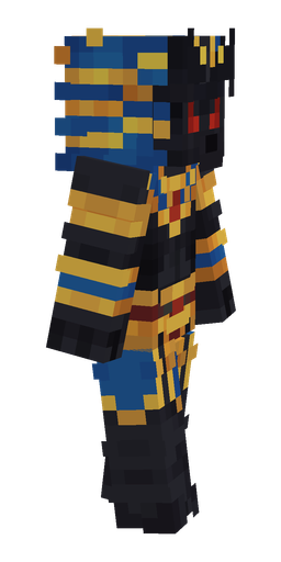 Black skin: body, right side render