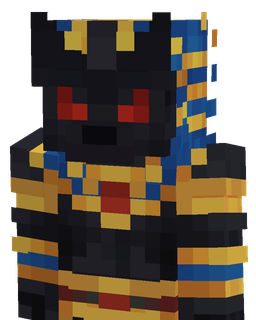 Black skin: bust render