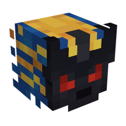 Black skin: head render