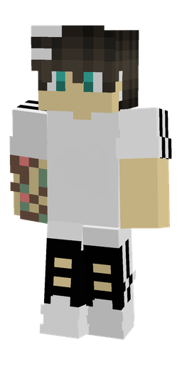 Black skin: body, front render
