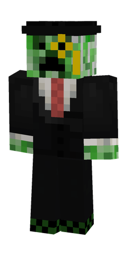 Black skin: body, front render
