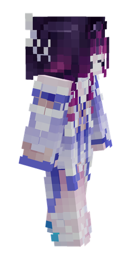 Blue skin: body, right side render