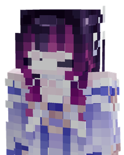 Blue skin: bust render