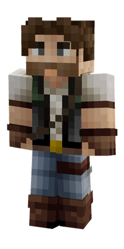 Black skin: body, front render