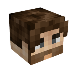Black skin: head render