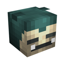 Blue skin: head render