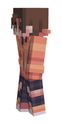 Orange skin: body, left side render