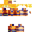 Classic skin: raw texture render
