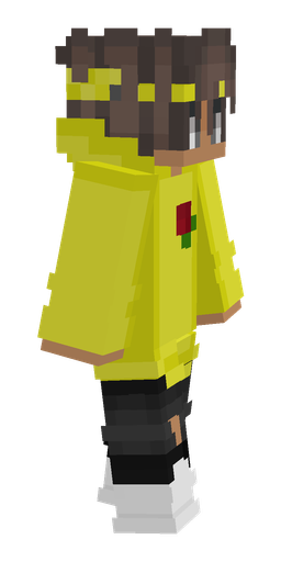 Black skin: body, right side render