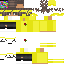 Black skin: raw texture render